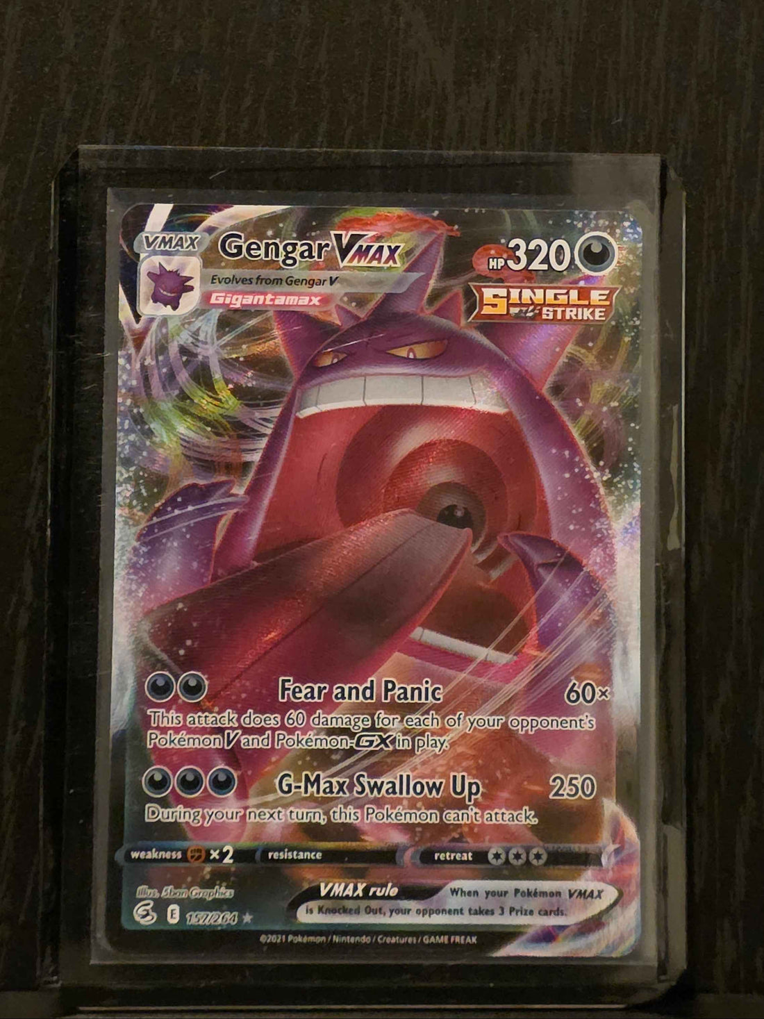 Spotlight: Gengar VMAX (Fusion Strike: 157/264)
