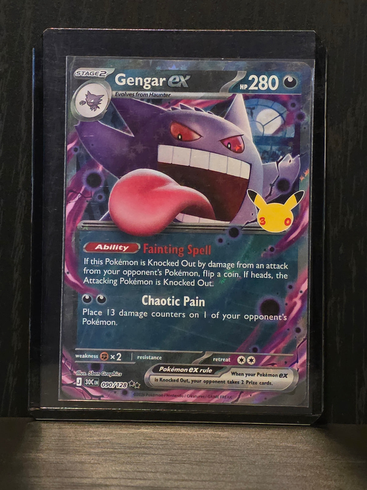 Gengar ex (30th Celebration - 090/128)