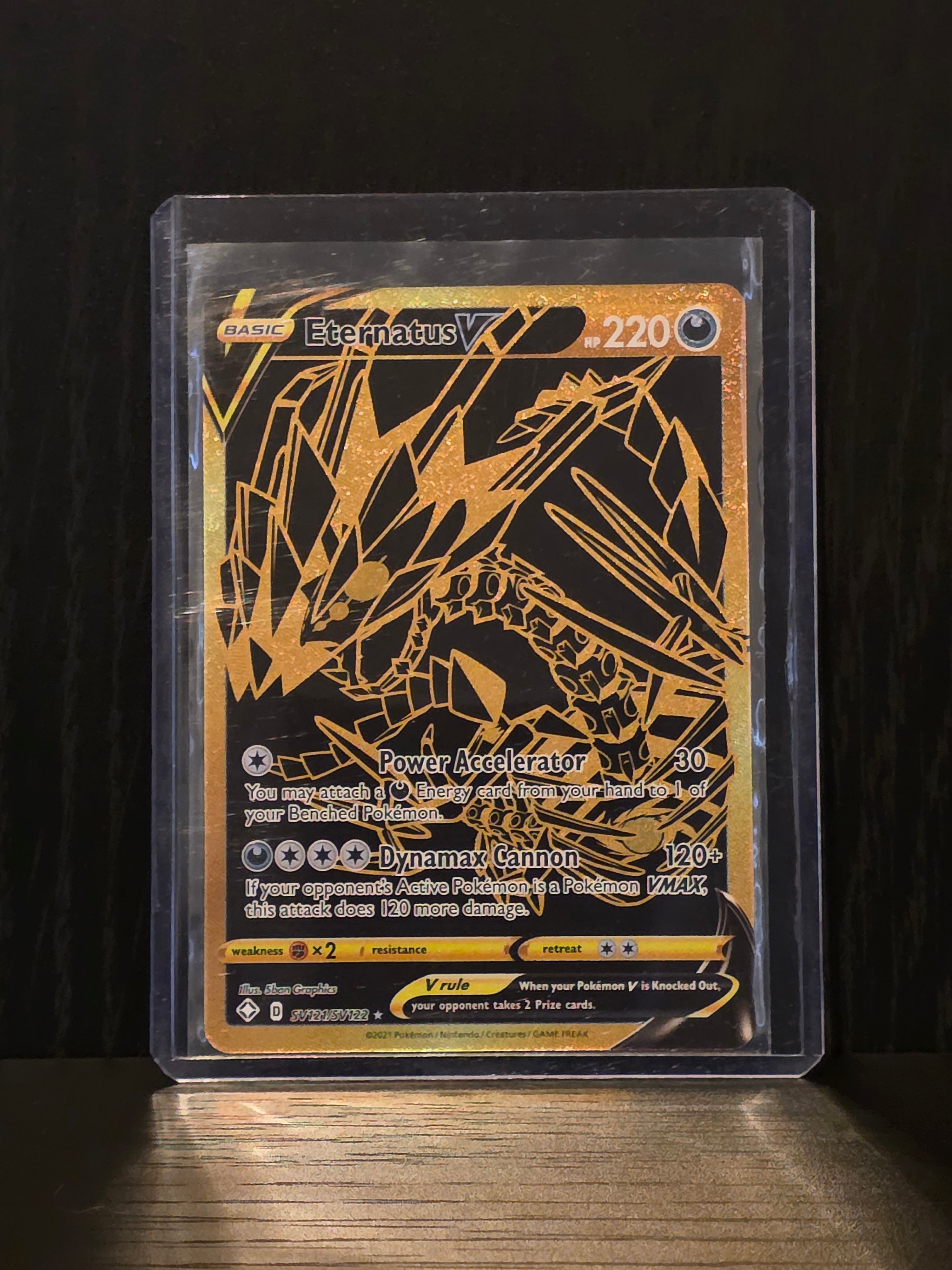 Eternatus V (Shining Fates: Shiny Vault: SV121/SV122)