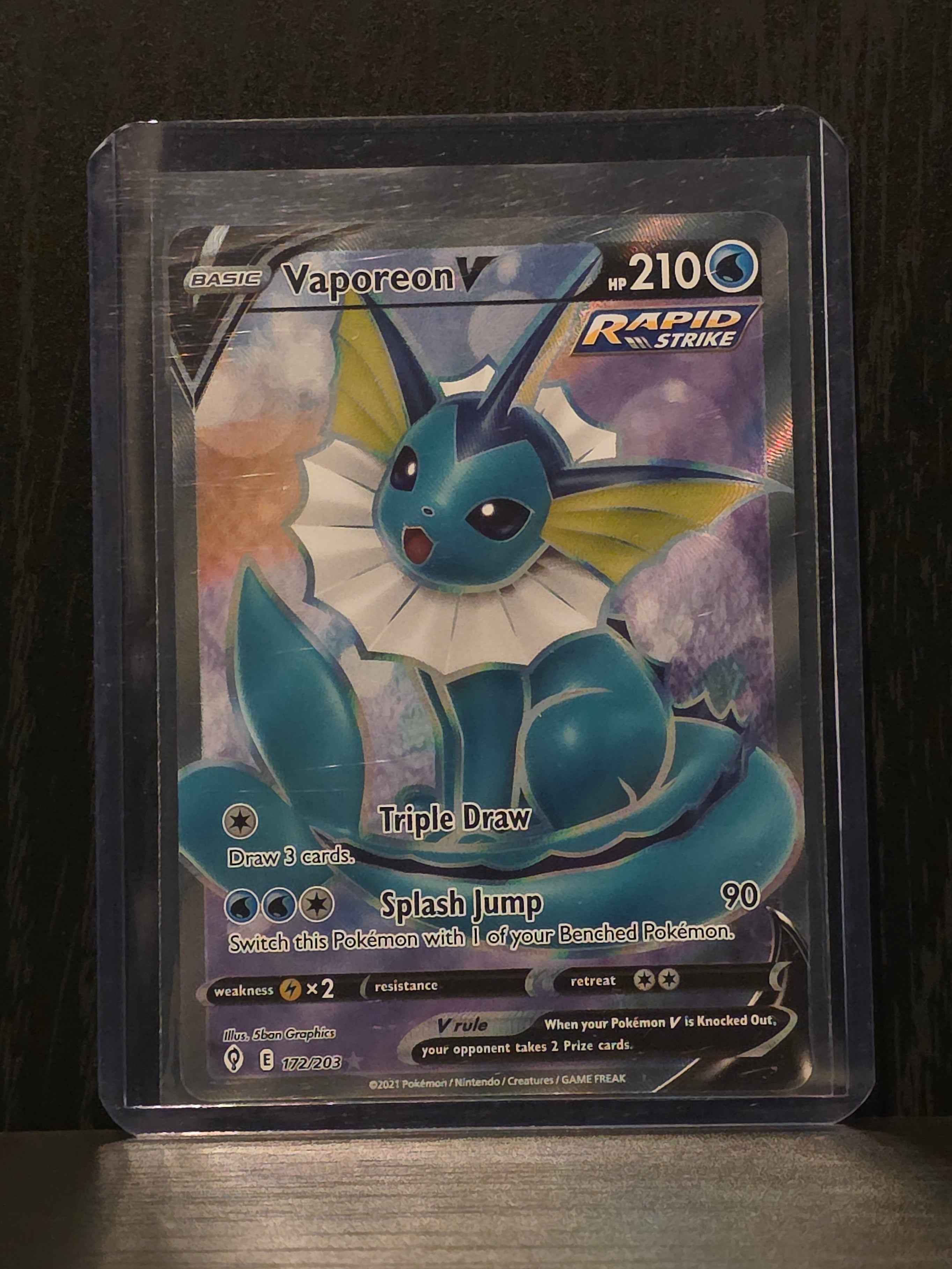 Vaporeon V (Evolving Skies: 172/203)