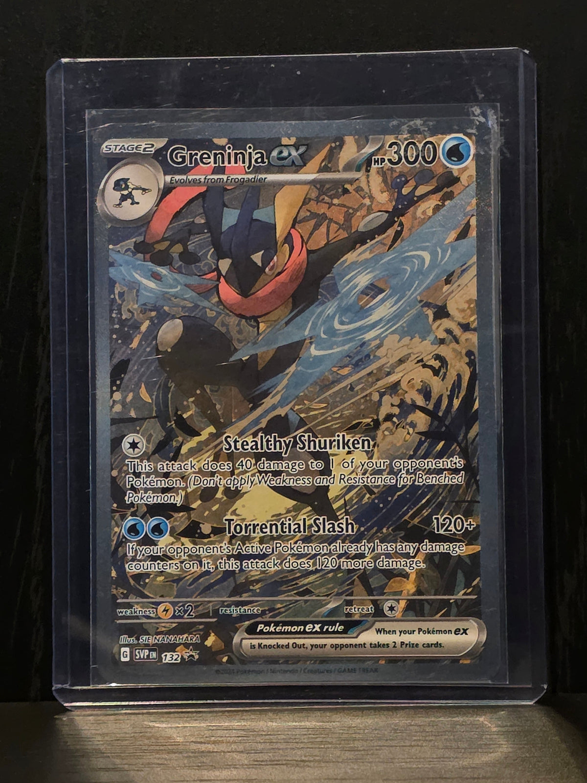 Greninja ex (SVP Promo: 132)