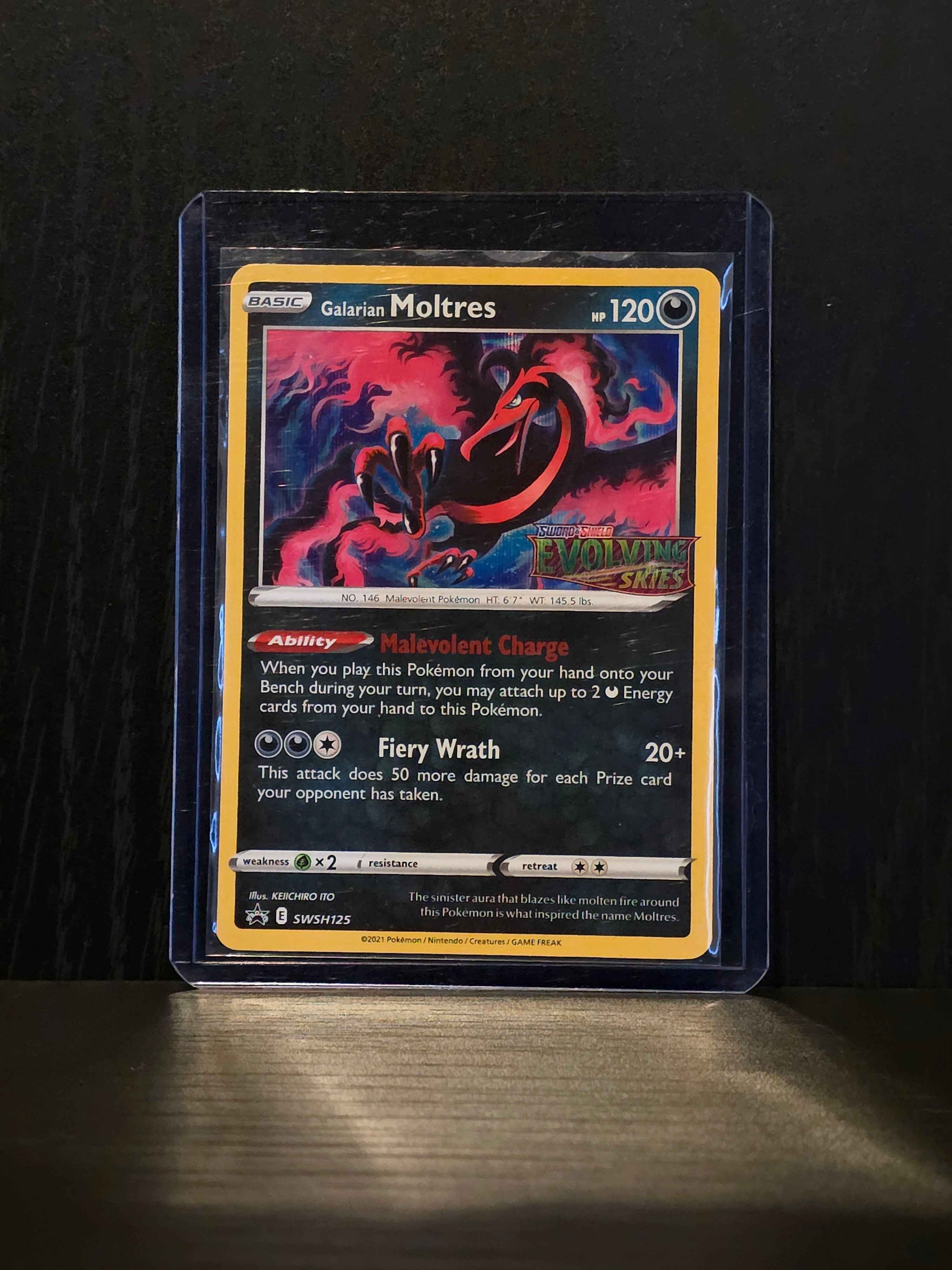 Galarian Moltres (Sword & Shield Promo: SWSH125)