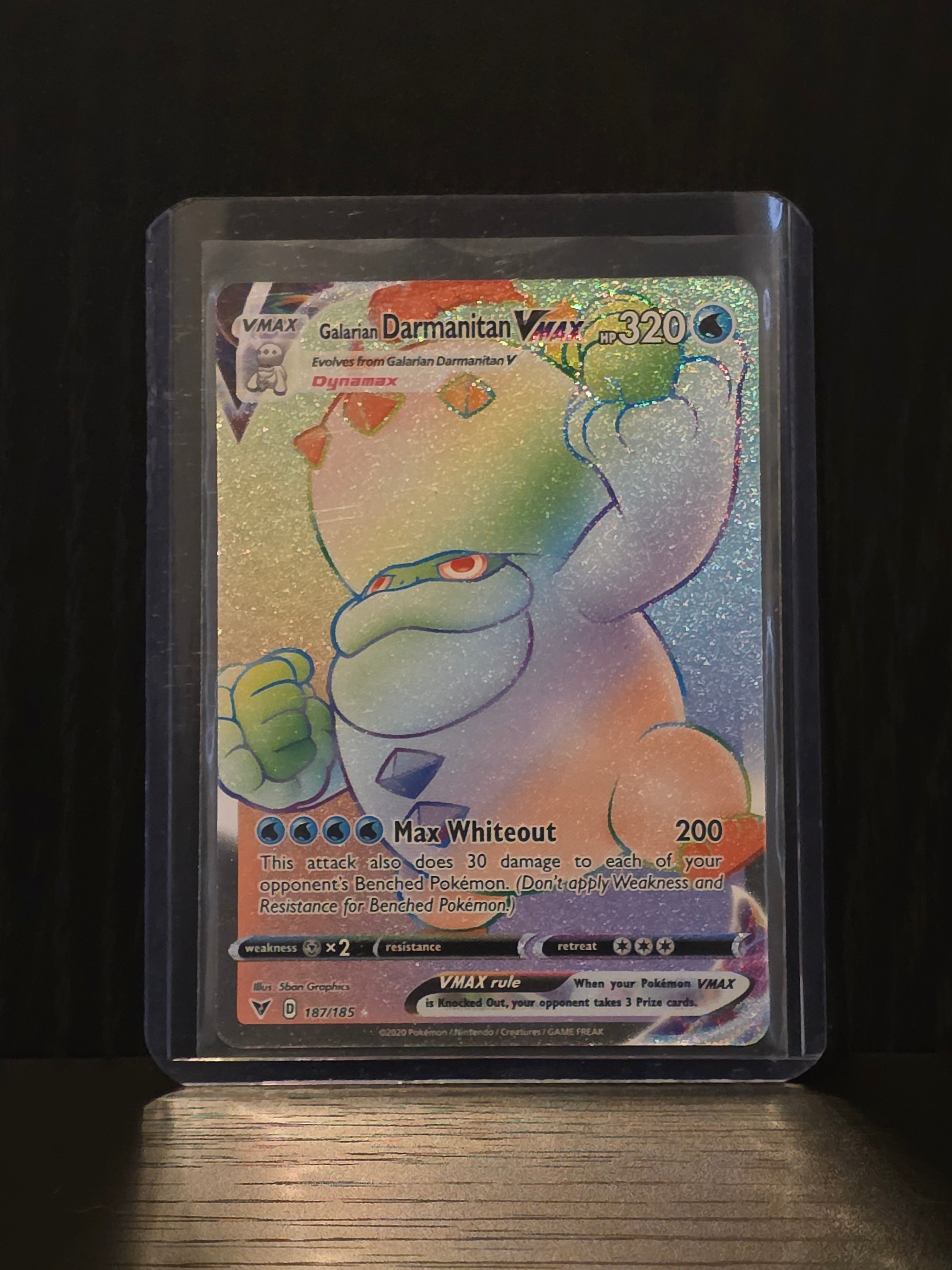 Galarian Darmanitan VMAX (Vivid Voltage: 187/185)