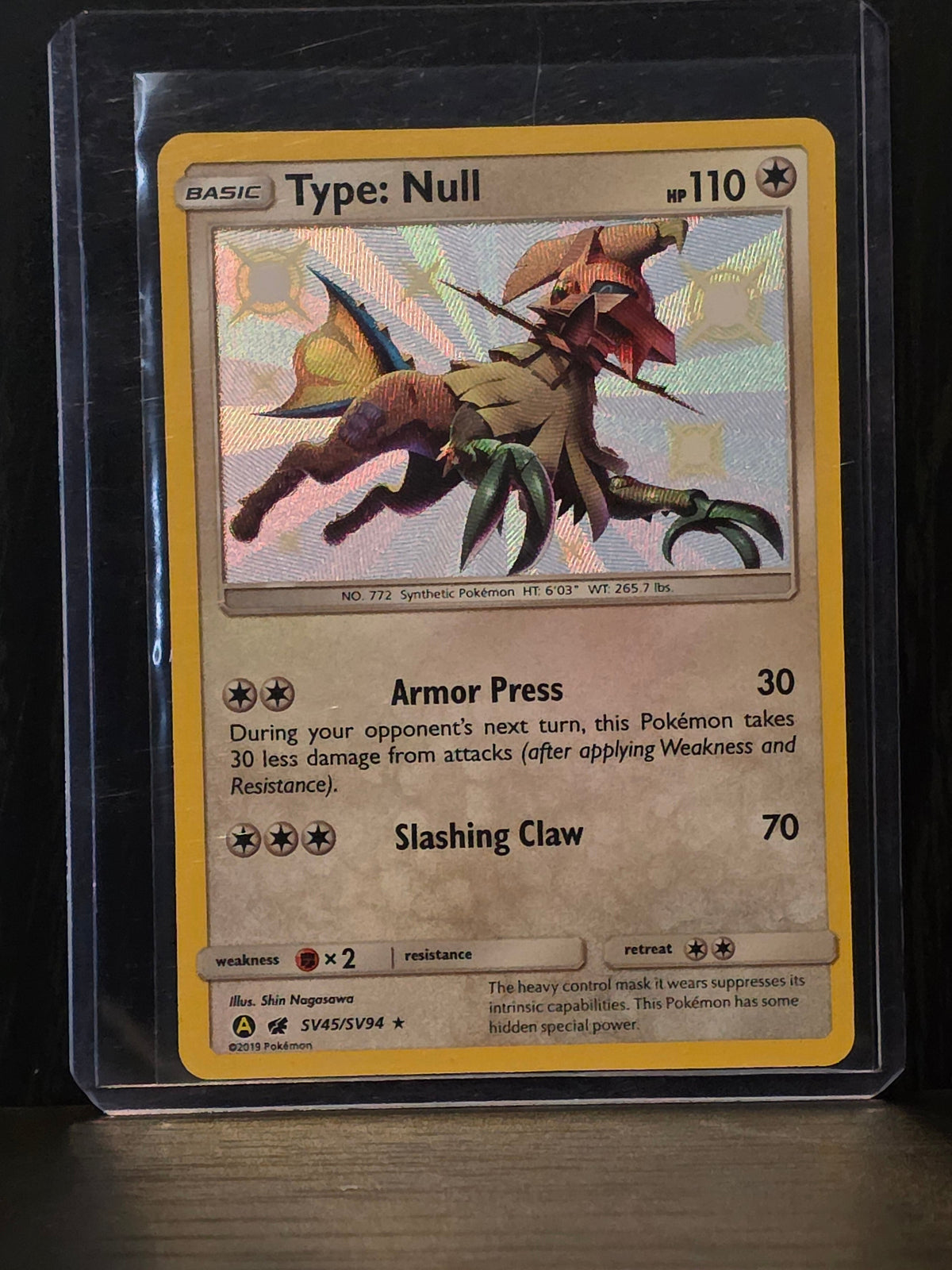 Type: Null (Hidden Fates: Shiny Vault: SV45/SV94)