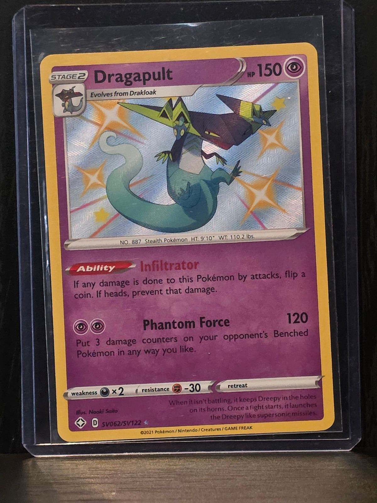 Dragapult (Shining Fates: Shiny Vault: SV062/SV122)
