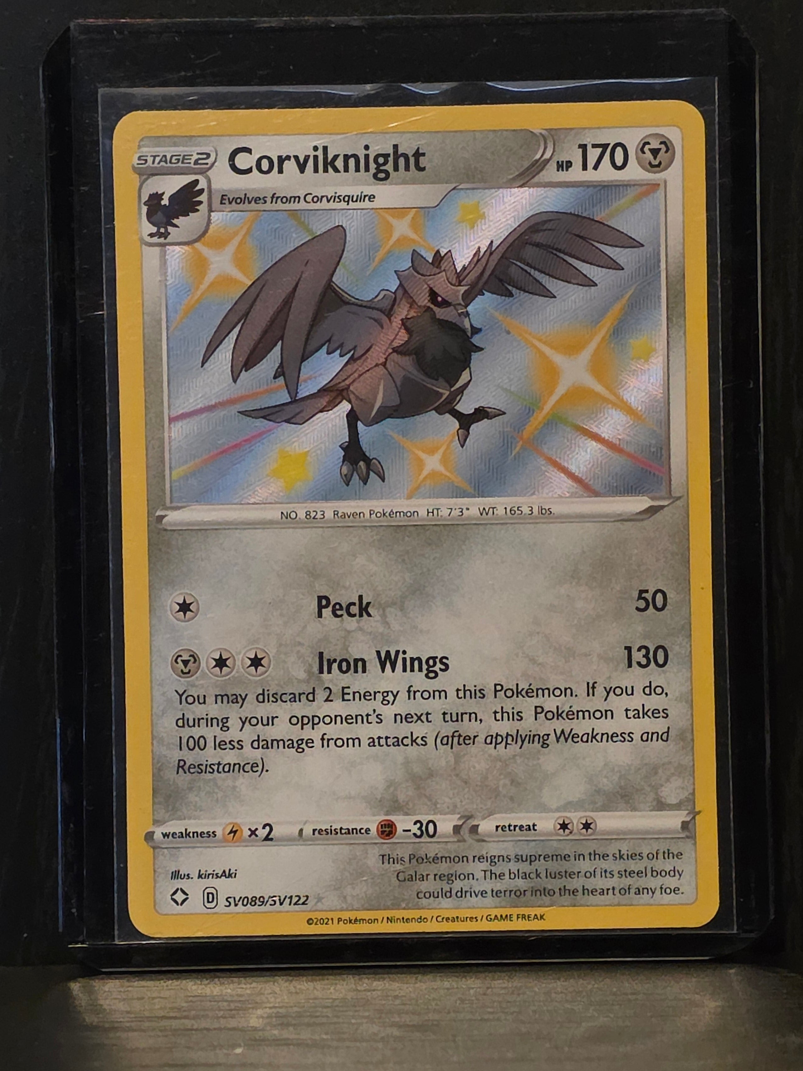 Corviknight (Shining Fates: Shiny Vault: SV089/SV122)