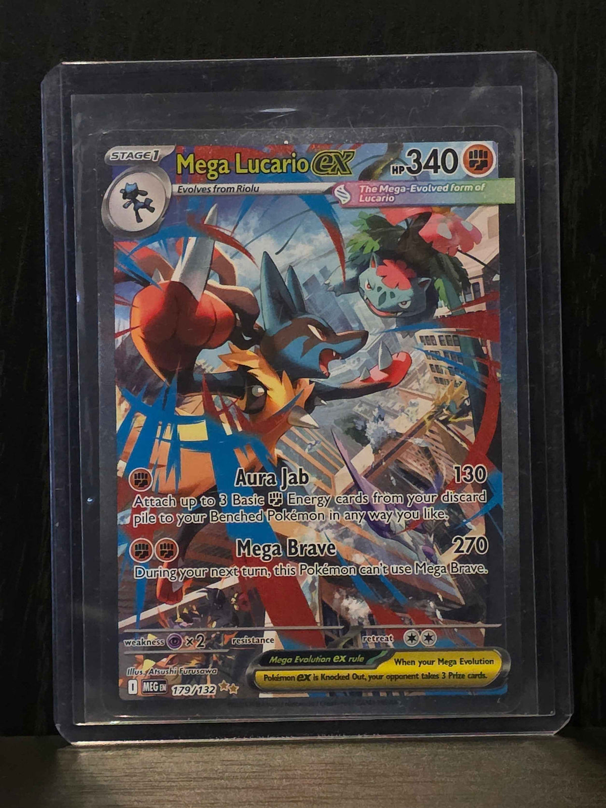 Mega Lucario ex (Mega Evolution: 179/132)
