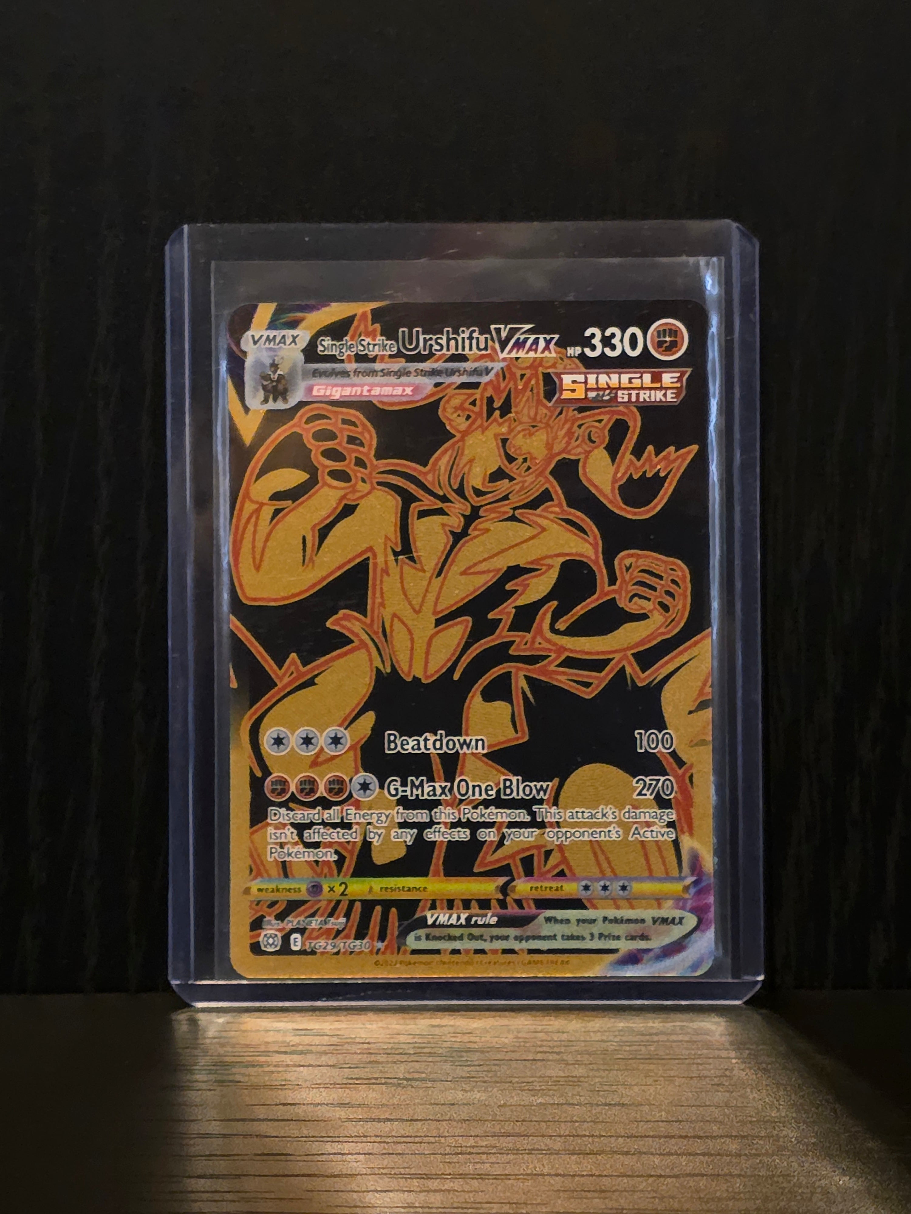 Single Strike Urshifu VMAX (Brilliant Stars: TG29/TG30)