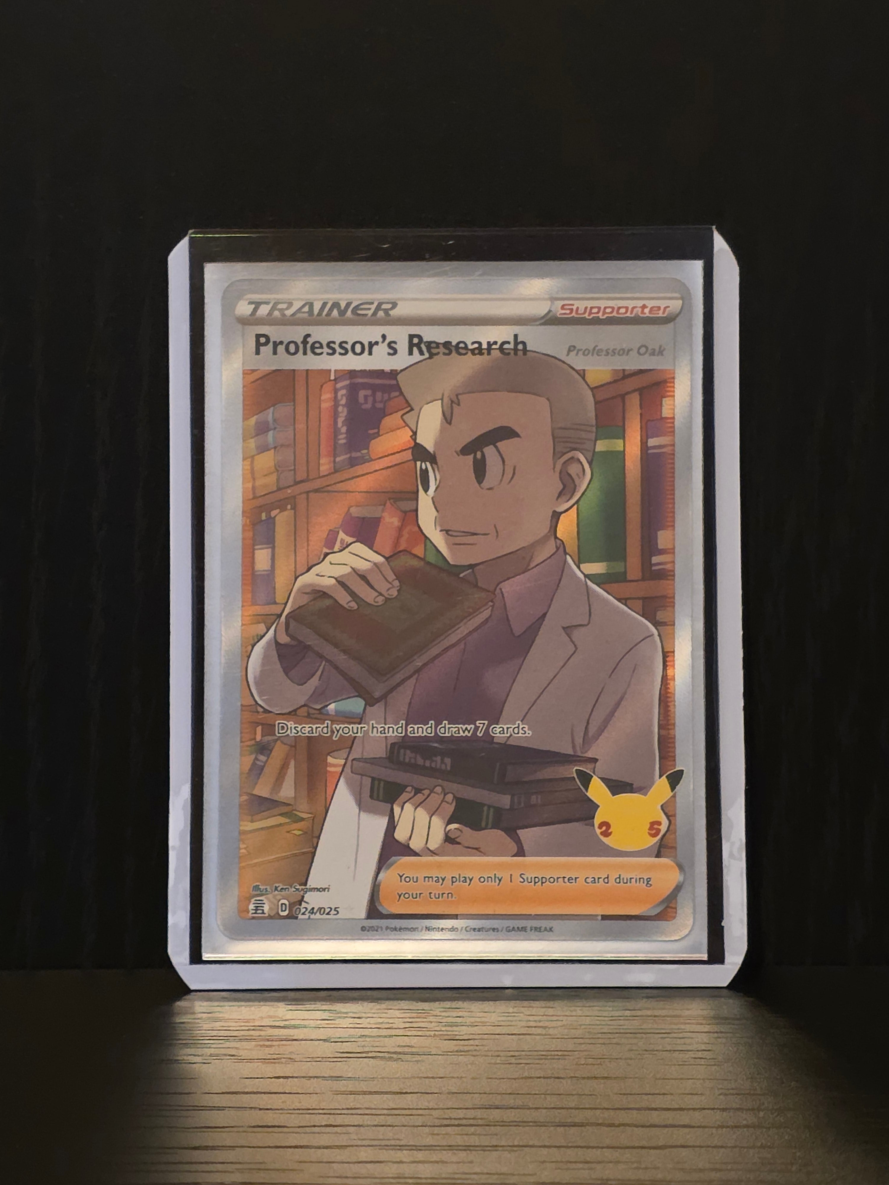 Professor's Research (Celebrations: 024/025)