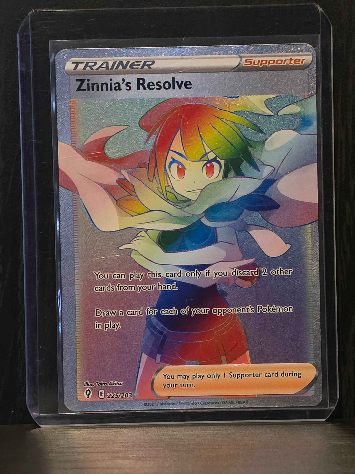 Zinnia's Resolve (Evolving Skies: 225/203)