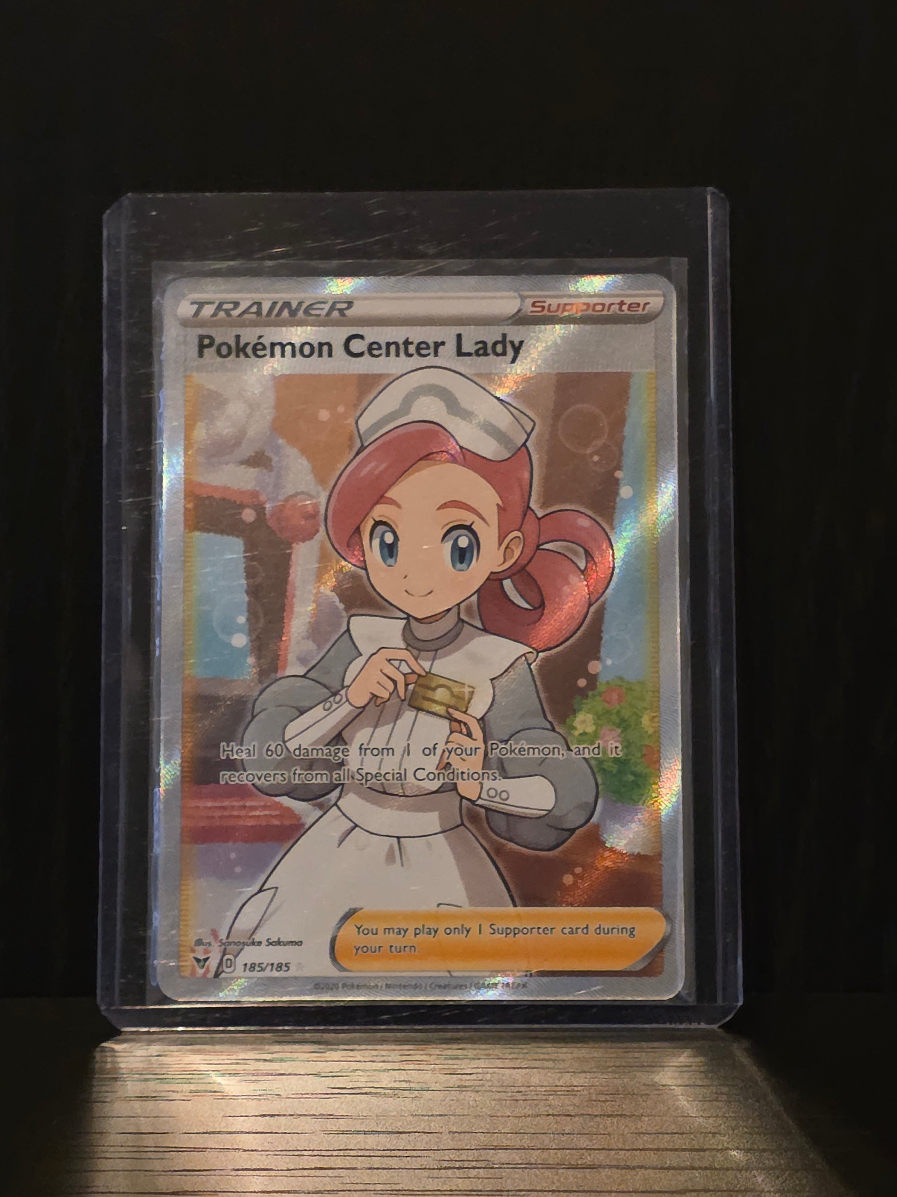 Pokemon Center Lady (Vivid Voltage: 185/185)