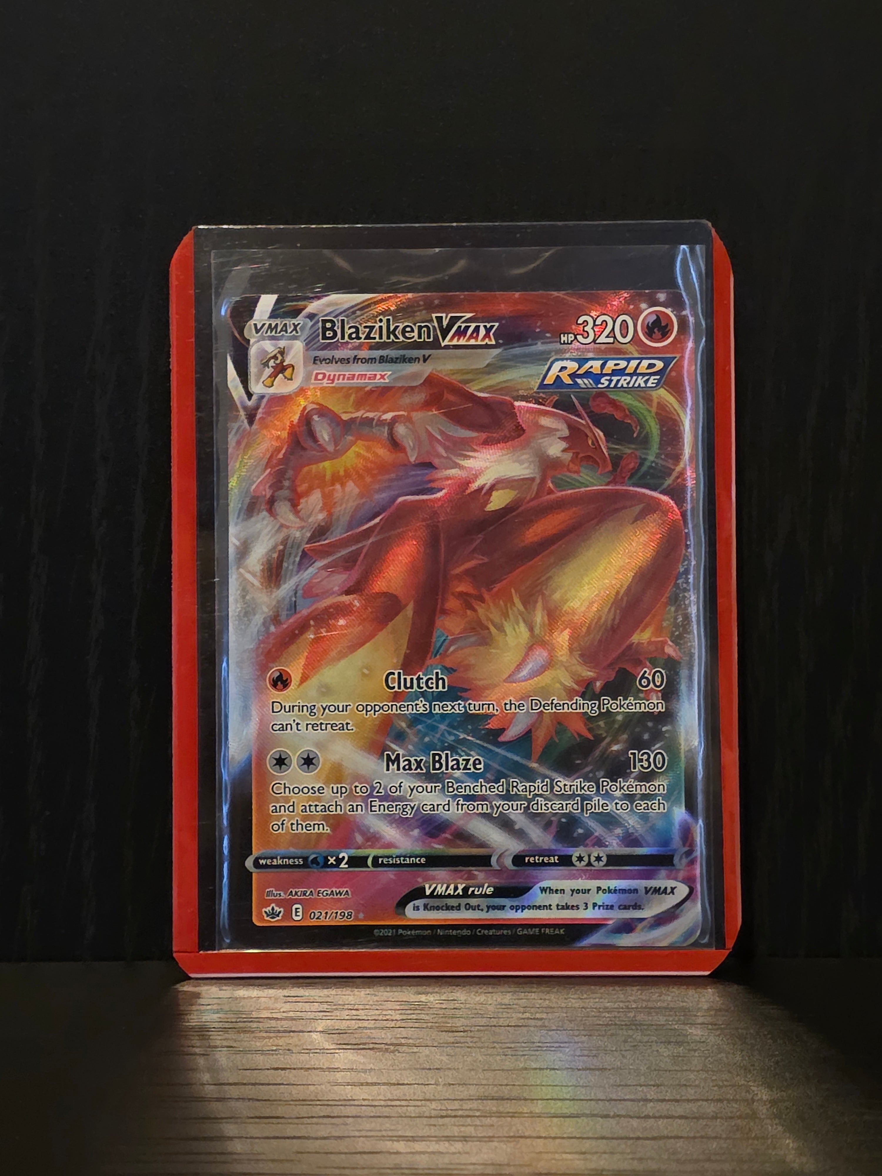 Blaziken VMAX (Chilling Reign: 021/198)