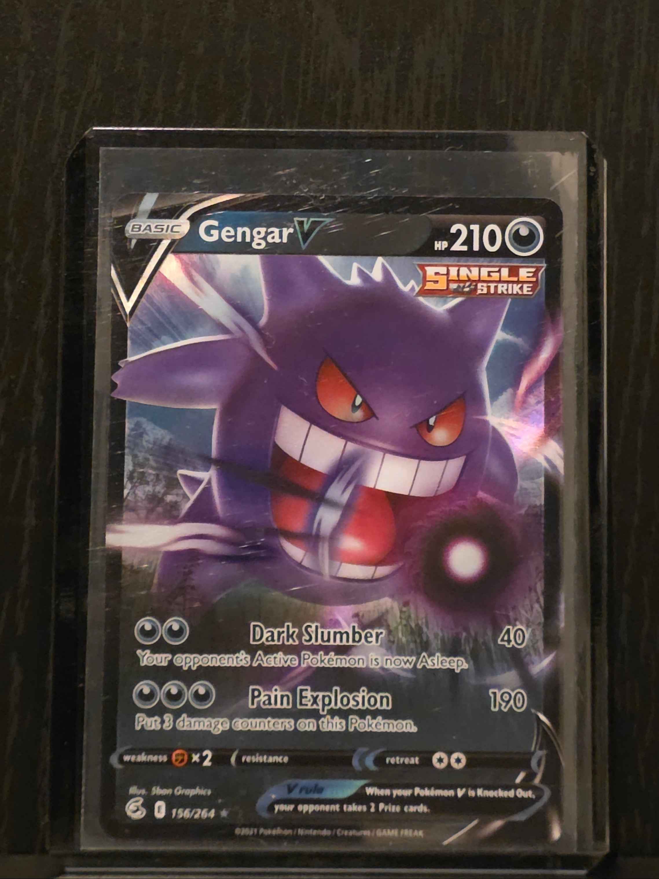 Gengar V (Fusion Strike: 156/264)