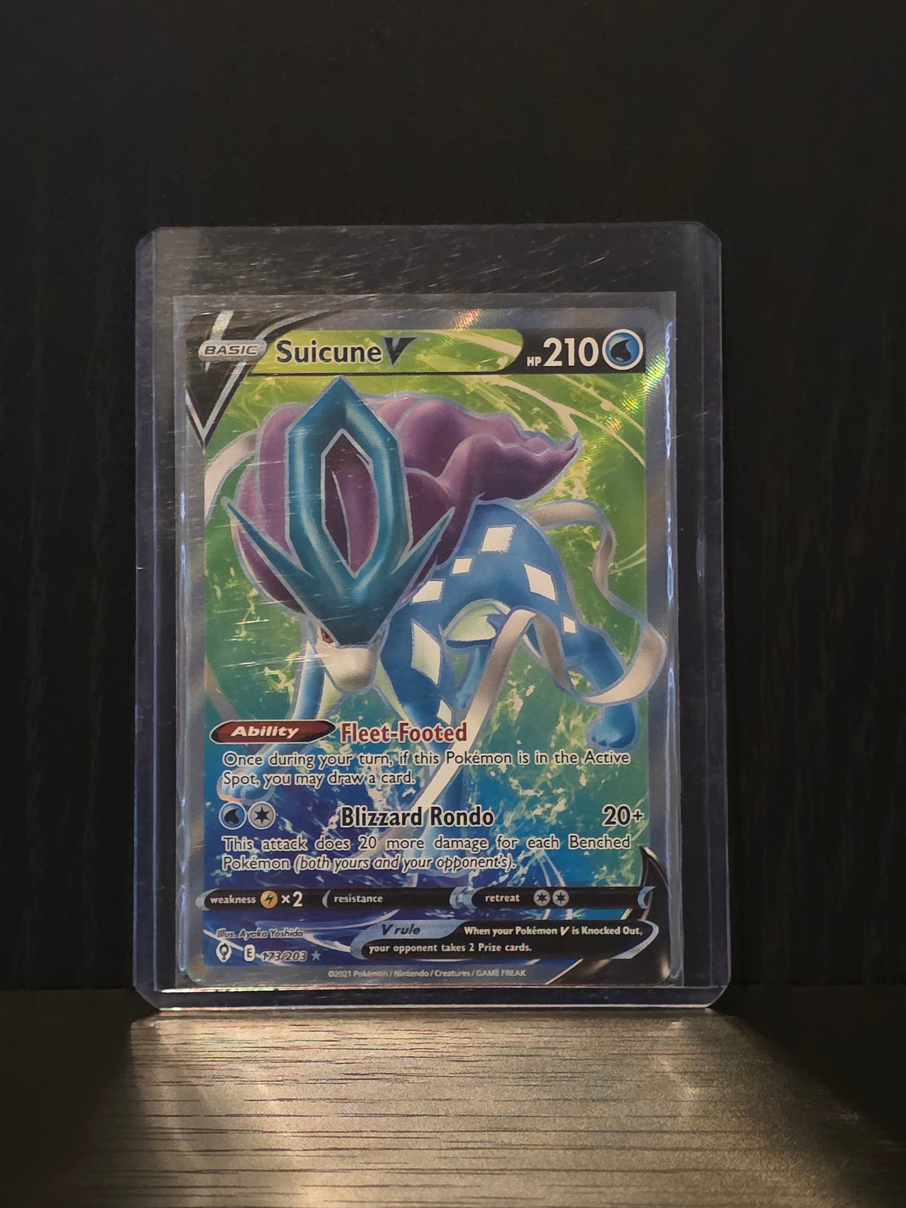 Suicune V (Evolving Skies: 173/203)